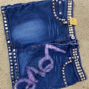 Denim skirt
